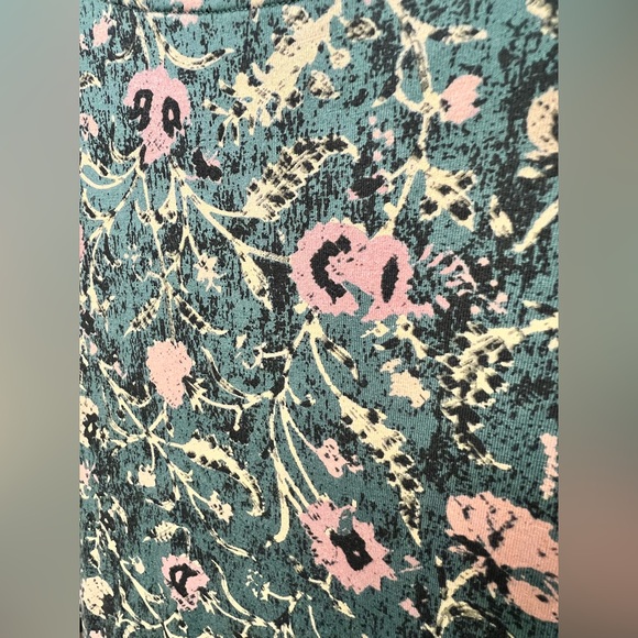 Peruvian Connection - Floral Long Sleeve Dress-Orla, XLarge - Picture 2 of 5